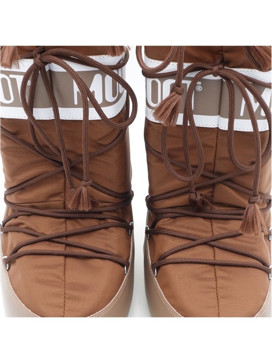 NEW Moon Boot Icon Nylon Snow Boots 80D1400440-M005 Shitake main image 11